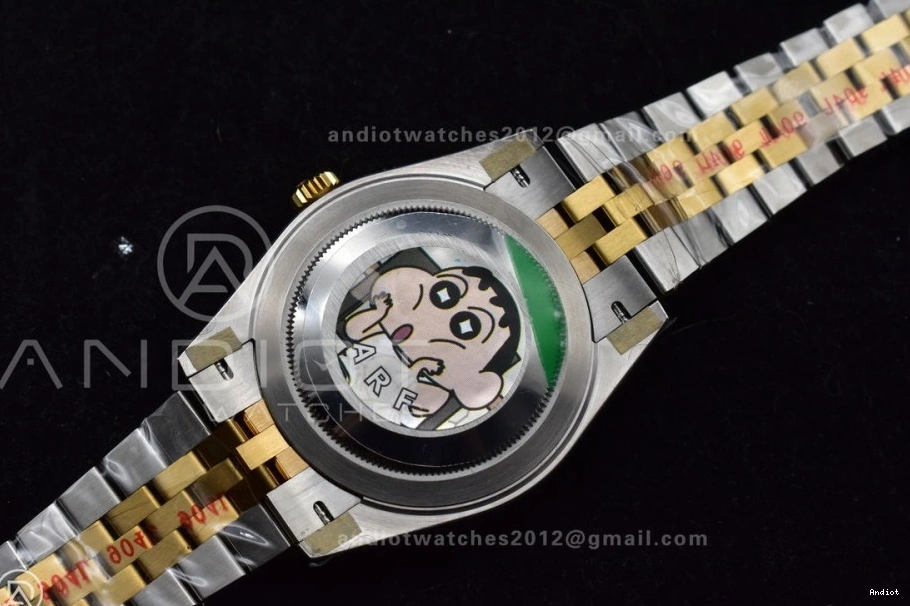 YG Gray 1:1 Bracelet 41 (Gain Weight) Dial Roman SS Best Steel 126333 Edition SH3235 904L SS ARF YG Green DateJust on Jubilee 1103